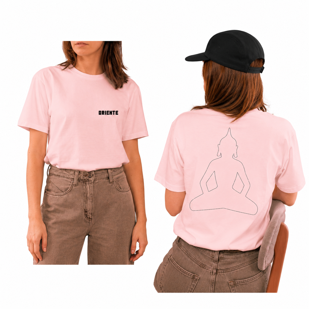 Camiseta Rosa Logo Pequeno | Oriente