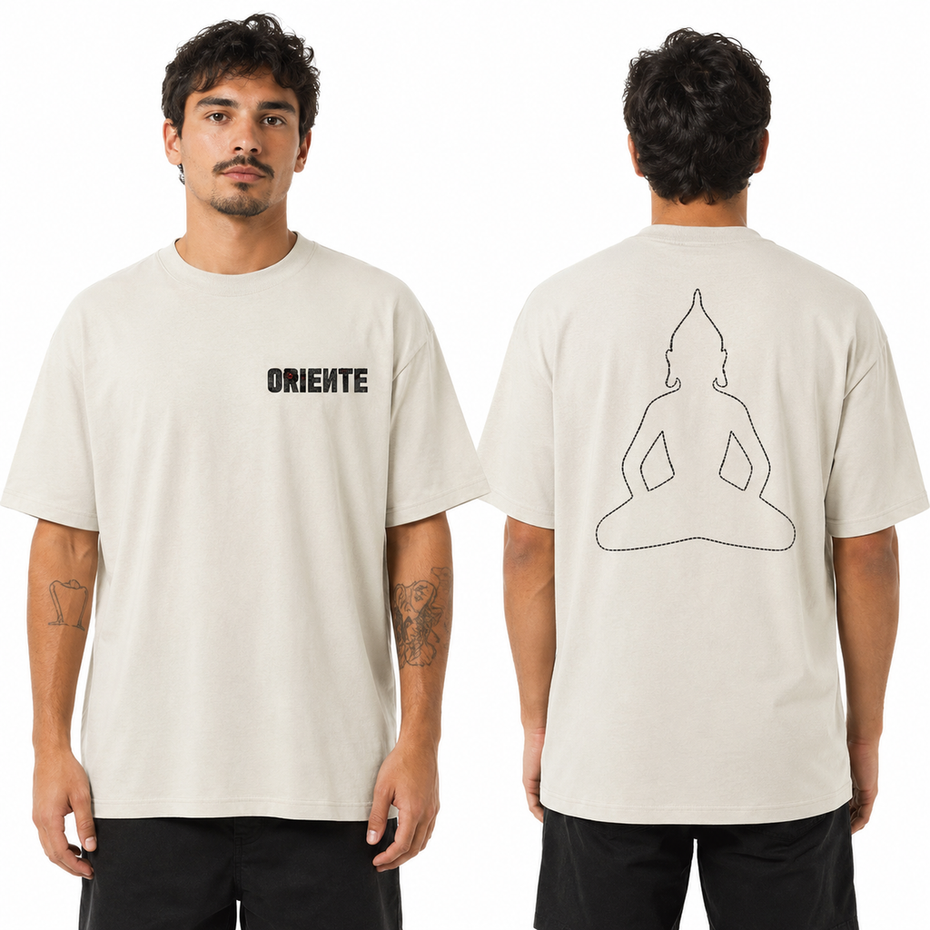 Camiseta Off White Logo Pequeno | Oriente