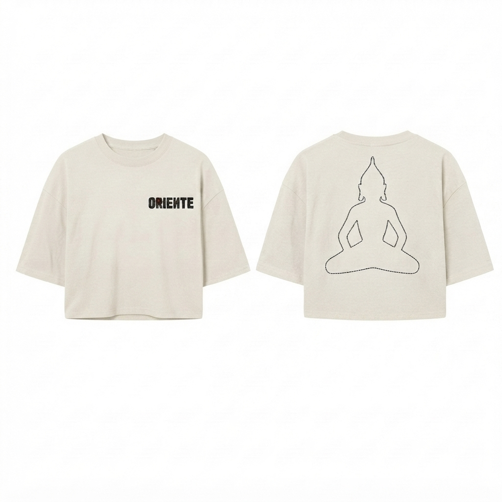 Cropped Off White Logo Pequeno | Oriente