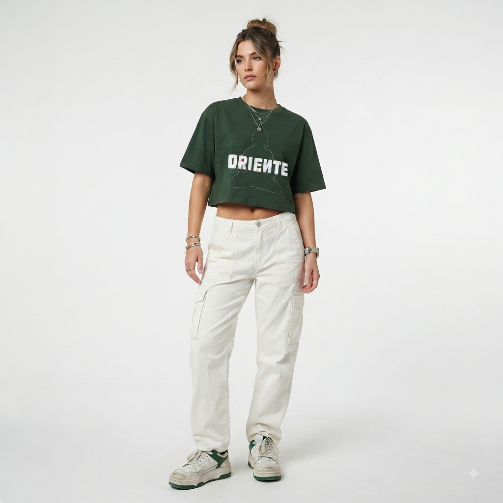 Cropped Verde Logo Grande | Oriente