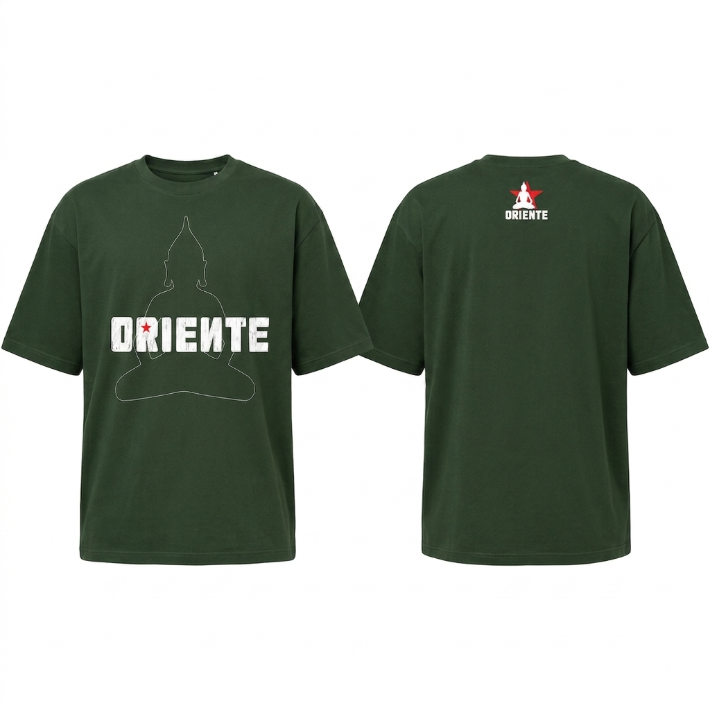 Camiseta Verde Logo Grande | Oriente