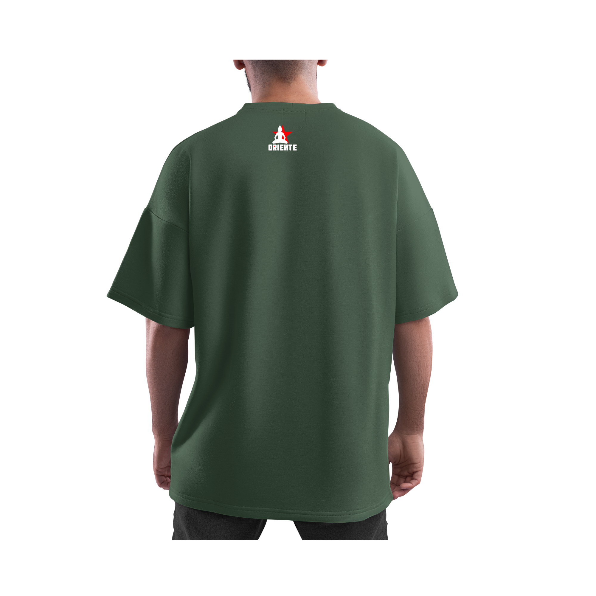 Camiseta Verde Manga Curta | Oriente
