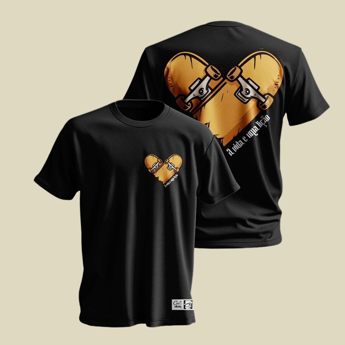 Camiseta A vida é uma lição | Cali