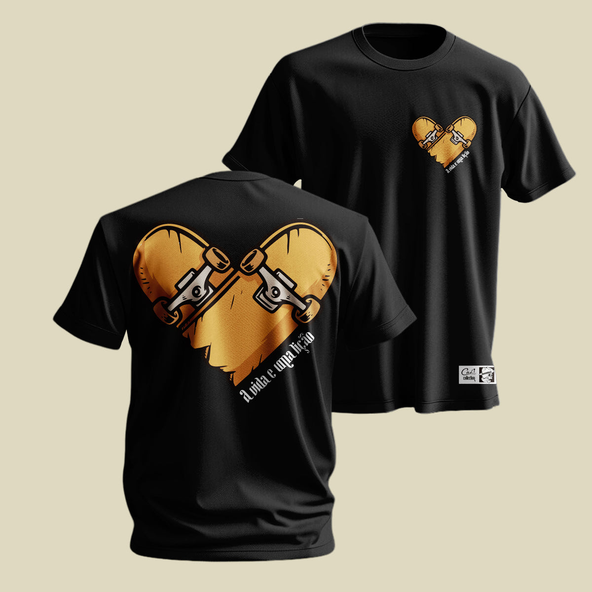 Camiseta A vida é uma lição | Cali