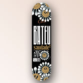 Shape de Skate Decorativo Bateu saudade | Cali